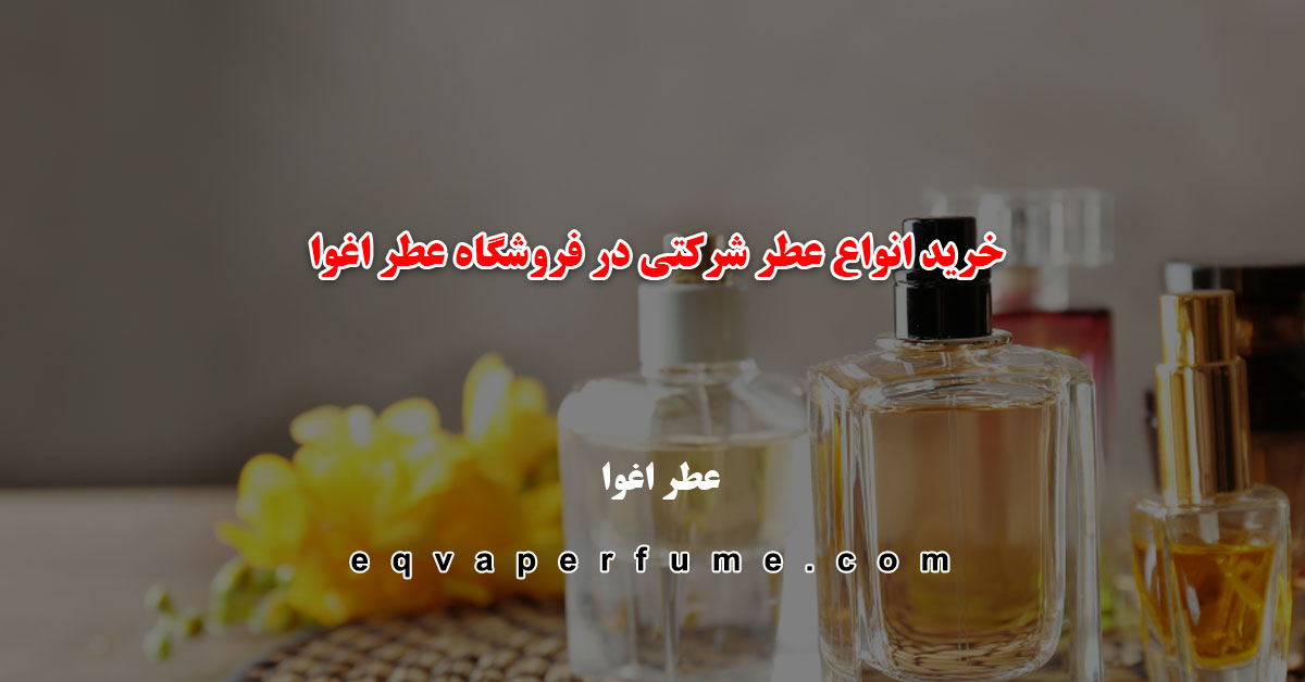 انواع عطر شرکتی در فروشگاه عطر اغوا